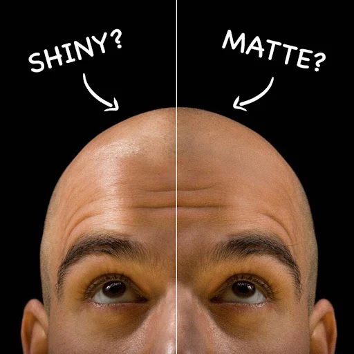 maintaining a bald head