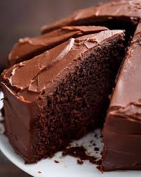 fudgy chocolate cake